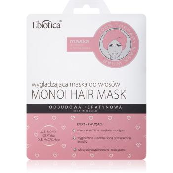 L’biotica Hair Mask hidratáló kisimító maszk Monoi