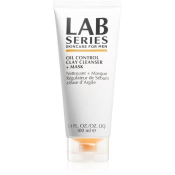 Lab Series Oil Control Clay Cleanser + Mask tisztító maszk zsíros bőrre 100 ml
