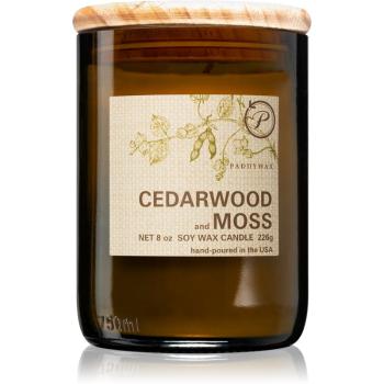 Paddywax Eco Green Cedarwood & Moss illatos gyertya 226 g