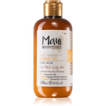 Maui Moisture Curl Quench + Coconut Oil hidratáló tej a hullámos és göndör hajra 236 ml