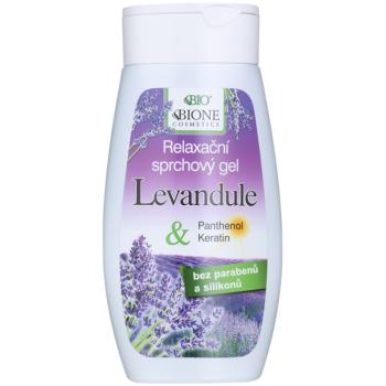 Bione Cosmetics Lavender relaxáló tusfürdő gél 260 ml