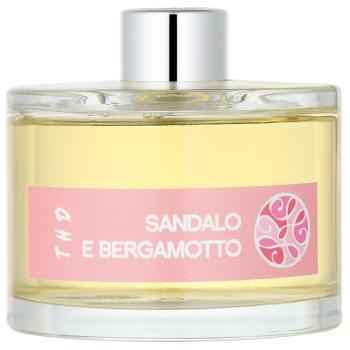 THD Platinum Collection Sandalo E Bergamotto aroma diffúzor töltelékkel 100 ml