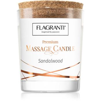Flagranti Massage Candle Sandal Wood masszázsgyertya 70 ml