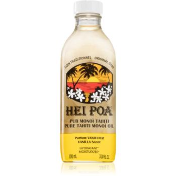 Hei Poa Pure Tahiti Monoï Oil Vanilla multifunkcionális olaj testre és hajra 100 ml