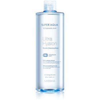 Missha Super Aqua 10 Hyaluronic Acid finoman tisztító micellás víz 500 ml