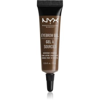 NYX Professional Makeup Eyebrow Gel Szemöldökformázó zselé árnyalat 04 Espresso 10 ml