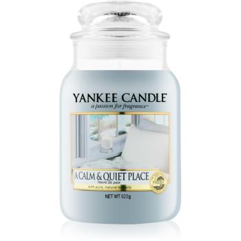 Yankee Candle A Calm & Quiet Place illatos gyertya Classic nagy méret 623 g