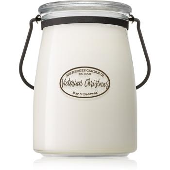 Milkhouse Candle Co. Creamery Victorian Christmas illatos gyertya Butter Jar I. 624 g