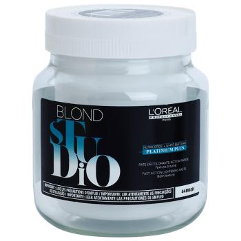 L’Oréal Professionnel Blond Studio Platinium Plus élénkítő krém 500 g