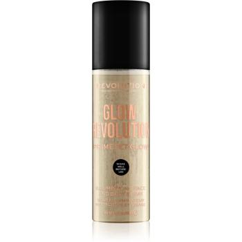 Makeup Revolution Glow Revolution Élénkítő spray arcra és testre árnyalat Eternal Gold 200 ml