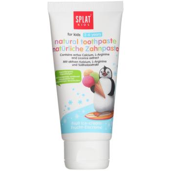 Splat Kids természetes fogkrém gyermekeknek íz Fruit Ice-Cream (2 - 6) 50 ml