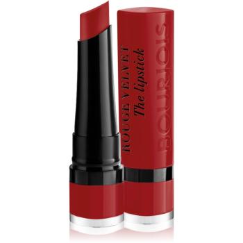 Bourjois Rouge Velvet The Lipstick mattító rúzs árnyalat 11 Berry Formidable 2.4 g