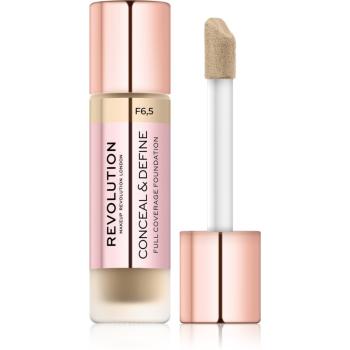 Makeup Revolution Conceal & Define fedő make-up árnyalat F6.5 23 ml