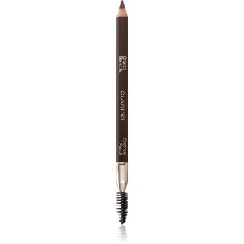 Clarins Eyebrow Pencil tartós szemöldök ceruza árnyalat 01 Dark Brown 1.1 g
