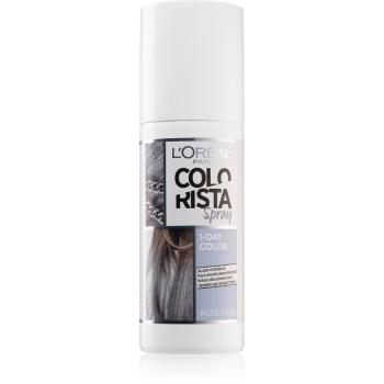 L’Oréal Paris Colorista Spray hajfesték spray -ben árnyalat Grey 75 ml