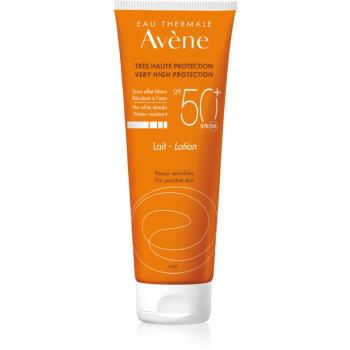 Avène Sun Sensitive Védő tej az érzékeny bőrre SPF 50+ 250 ml
