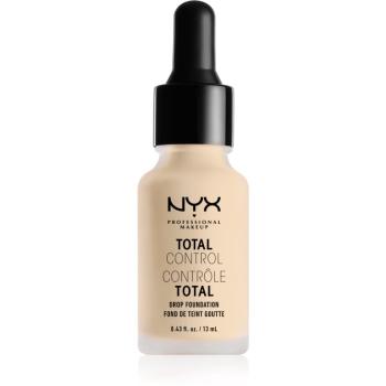 NYX Professional Makeup Total Control Drop Foundation make-up árnyalat 01 Pale 13 ml
