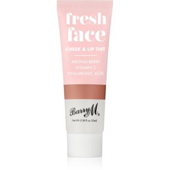 Barry M Fresh Face folyékony arcpír és szájfény árnyalat Caramel Kiss 10 ml